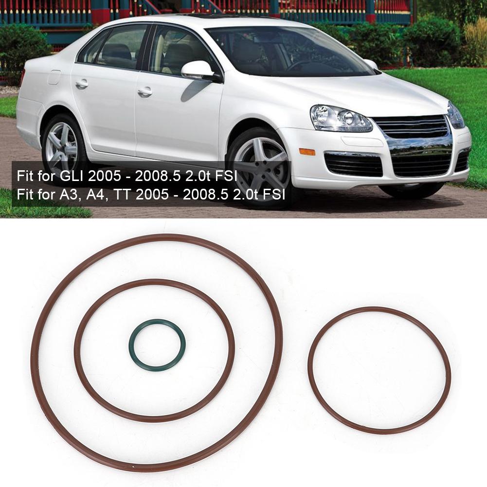 Car Vacuum Pump Seal Gasket Kit O Rings Set 06D145100H Fit for GLI 2005   2008.5 2.0t FSI
