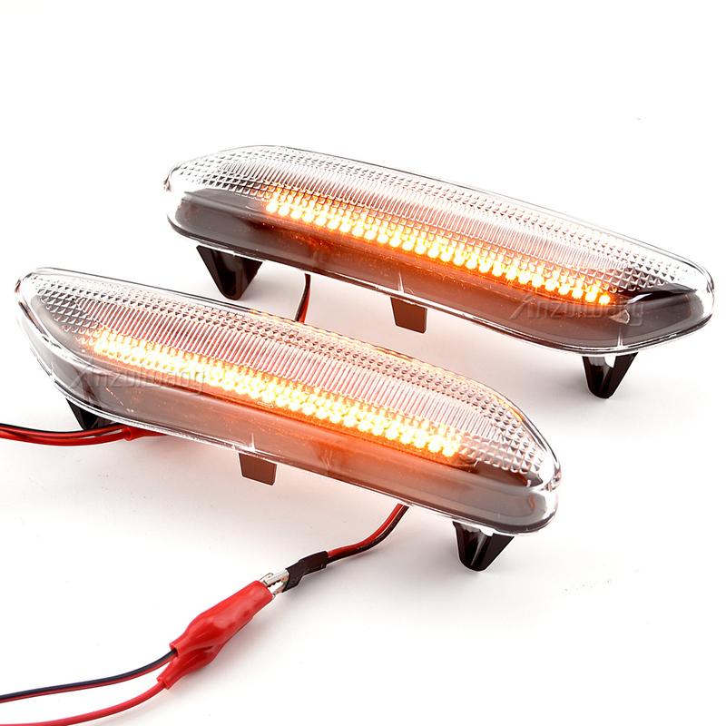 LED Dynamic Turn Signal Light For Mini Cooper R60 Countryman R61 Paceman Side Marker Flashing Indicator Flowing Water Blinker