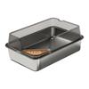Stainless Steel Cat Litter Box Pet Supplies with High Sides Metal Pan S