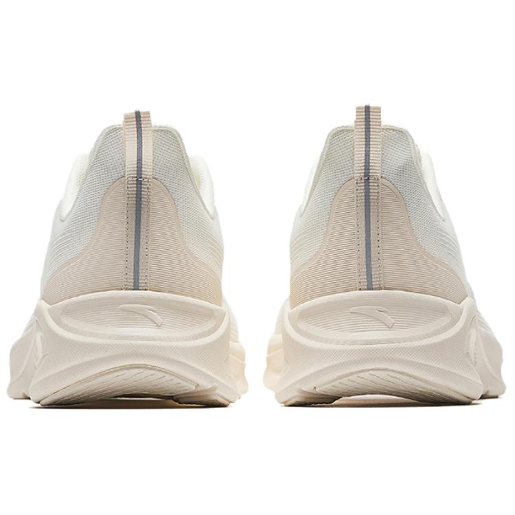 New Anta Light Breeze Abrasion Resistant Slip Resistant Low Top Casual Running Shoes Women's Beige 122525540-4