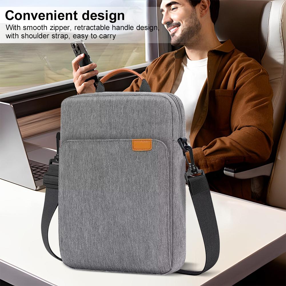 Taška na tablet 9-11 palců s rukojetí a ramenním popruhem pro iPad 10. generace 10,9 pro iPad Air 5/4. generace 10,9 pro iPad 9./8. generace 10,2 Tab S9/S8 11