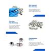 Fit Hose OD 4/6/8/10/12/14/16mm 304 Stainless Steel Quick Fit Pipe Fitting Union Pneumatic Fast Twist Fittings Air Tube Straight