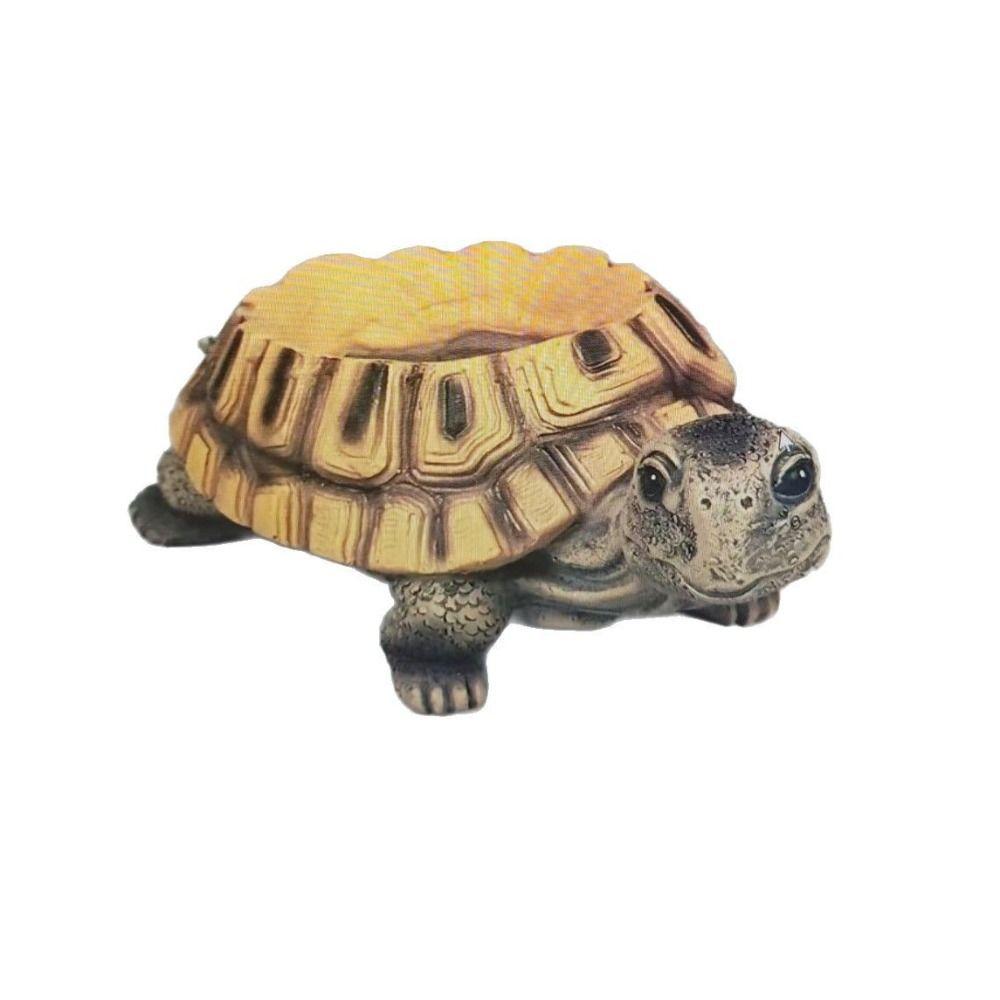 Creative Animal Ornament Vase Simulated Turtle Flowerpot Durable Succulent Planter  Home Office