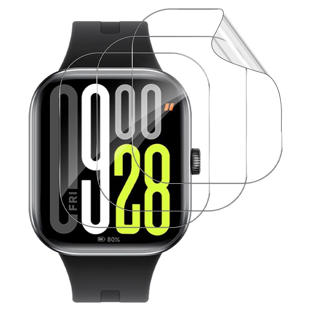 

3Pcs For Xiaomi Redmi Watch 5 TPU Watch Screen Protector Anti Scratch HD Clear Hydrogel Film A
