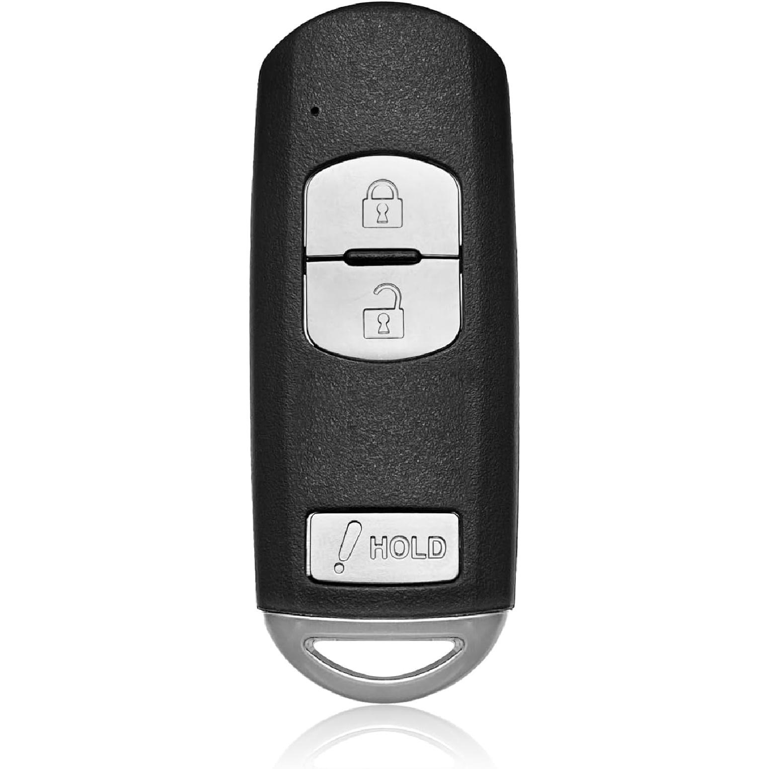 

Replacement for 2015 2016 2017 2018 Mazda 3 CX3 CX5 Speed3 Key Fob Remote Control WAZSKE13D01 3 Buttons 315MHz