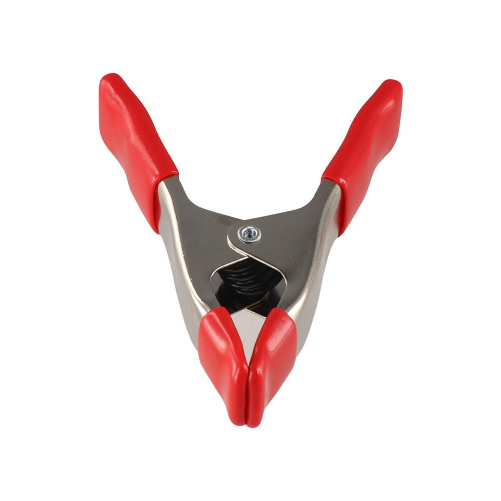 A-Shaped Spring Clip Metal Woodworking Clip Grip Tools Wedding Dress Clip  Electrician