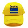 Curaao Flag Trucker Hat Summer Unisex Cool Hat Country Fans Baseball Caps New Outdoor Mesh Net Dad Gift Snapback Caps