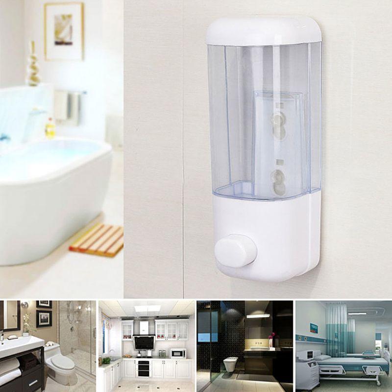500ml Wall Soap Dispenser Wall Soap Dispenser Shampoo Press Transparent Balm Liquid Storage | Liquid Soap Dispensers