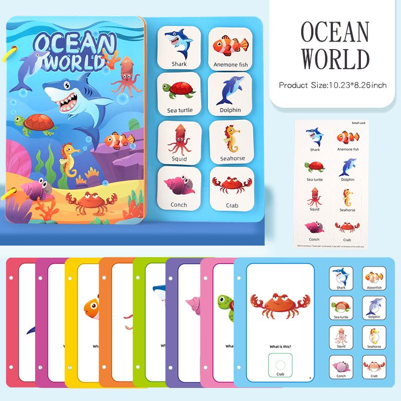 Quiet Toys, Baby Books, Busy Books, Montessori Books, Tear-and-shred Books, DIY Handicrafts, Kindergarten Children's Educational Toys