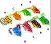 Promotion Factory Price Soft Wood and Silicone Frog Minnow Lure 5g 9g 13g 17.5g Artificial Bait for Trout and Carp Fishing