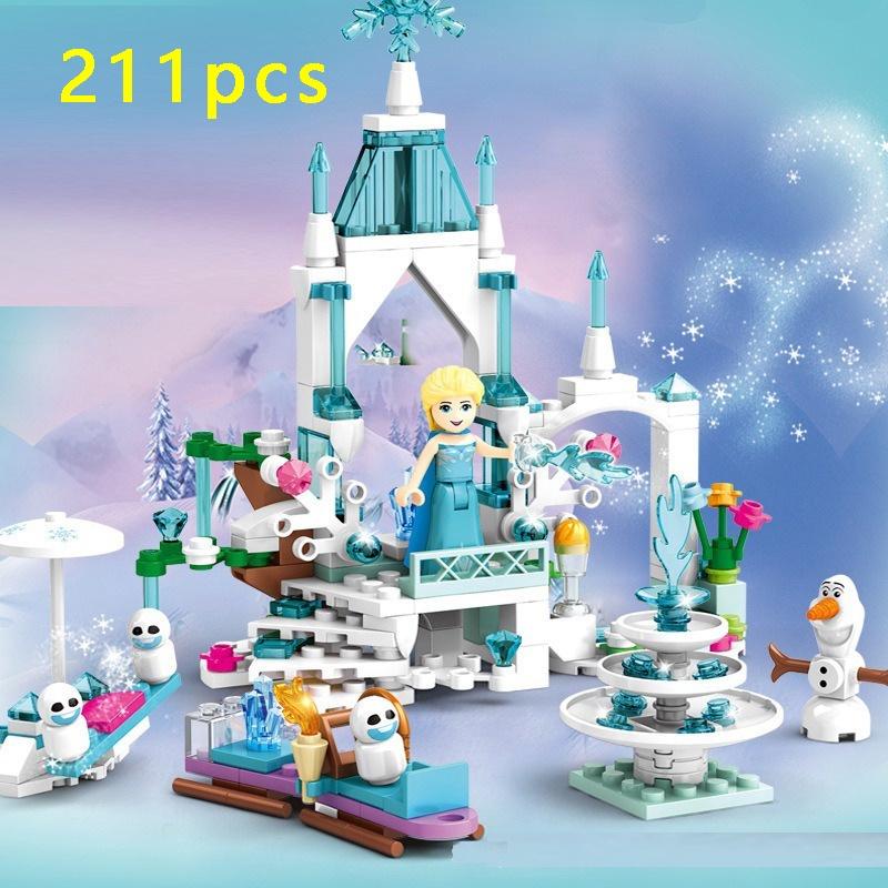 KT_LE-GO Für Gir (Mit Box)KT_LE-GO Bausteine KT_LE-GO für Kinder Gir Friends Serie Prinzessin Frozen