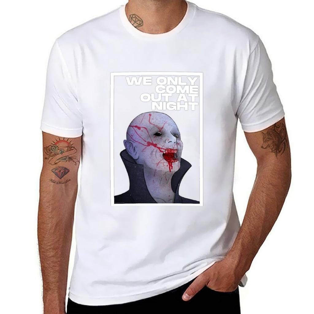 We Only Come Out At Night Tshirt Sports Basic Short Sleeve Tshirt