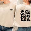 In My Cheer Mom Era Sweatshirt Cheer Mama Hoodie Cheer Mom Life Sweatshirt Women Clothes Mother Pullover Mama Gift