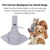 Small Dog Sling Carrier Crossbody Shoulder Bag Portable Outdoor Travel Puppy Bag Pet Carrying Supplies for Small Medium Dog Cat Rabbit