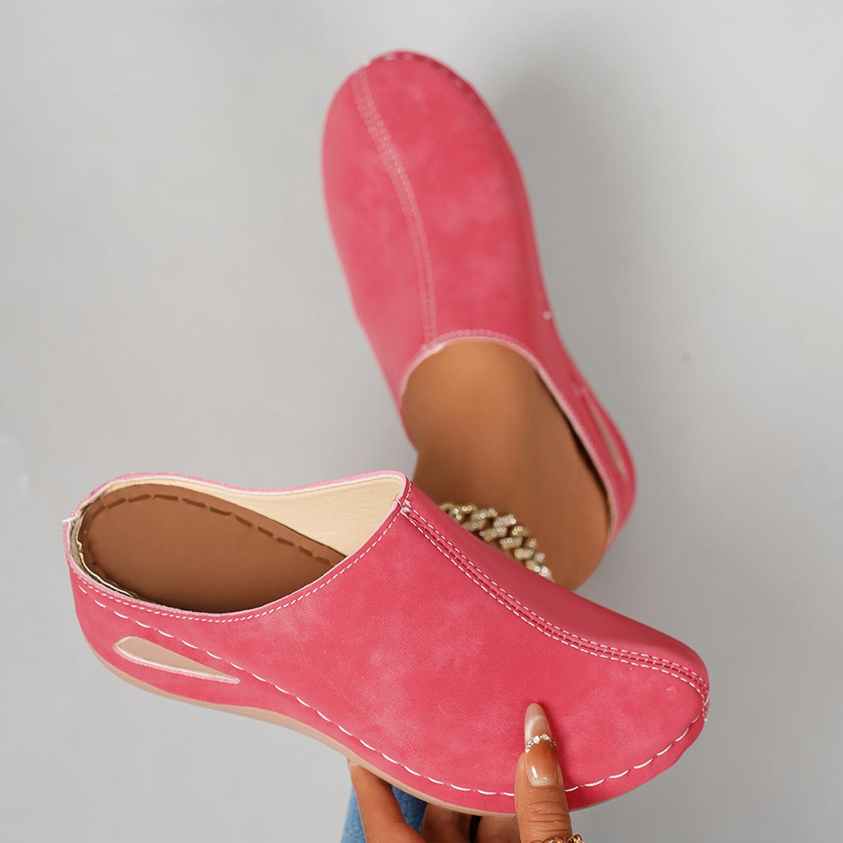 

Summer Women Slippers Beach Designer Shoes Women Casual Platform Sandals Comfortable Slip on Fashion Slippers Slides Women 42EU/CN43 рожевий
