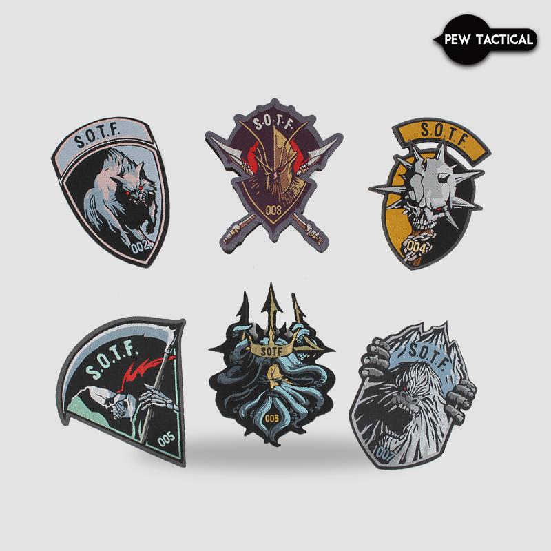 PEWTAC Call of Duty Vanguard Task Force COD SOTF Magic Badge, Armband, Weaving Mark Morale Badge