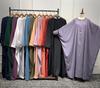Loriya Solid Color Batwing Sleeve Long Robe - New Pink/Apricot (LR425)