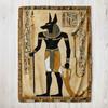 Ancient Egyptian Civilization Thin Blanket The Ancients Daily Printed Warm Throw Blanket for Sofa Bedroom Office Plush Quilt