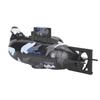 Simulation Military Remote Control 6 Channel Submarine Toy Model (Black)