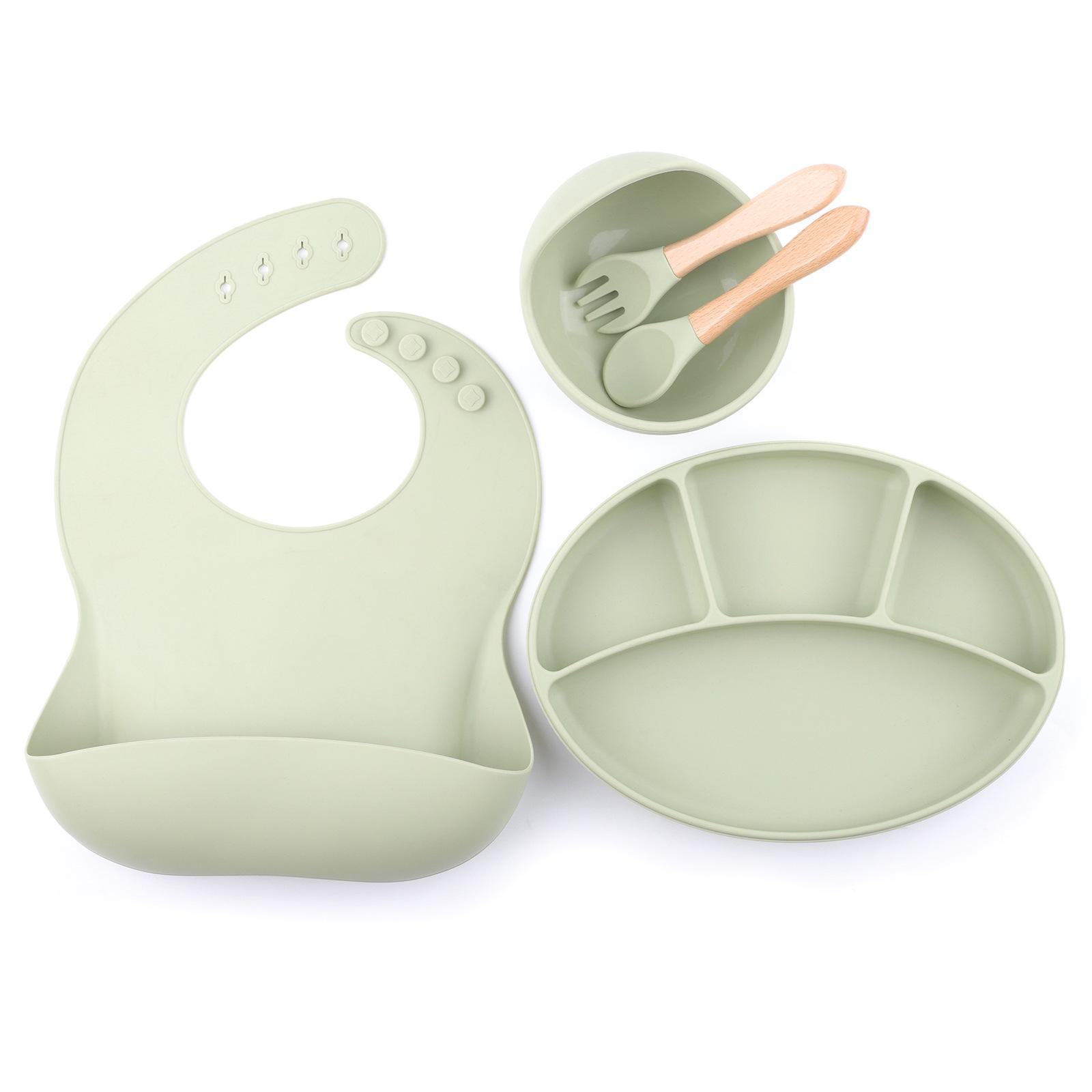 

Силиконовый поднос для детского питания и набор обучающих чашек