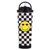 Stainless Steel Thermos Cup Smiley Face Series Straw Milk Tea Cup Coffee Cup Handle Sports Water Cup Set