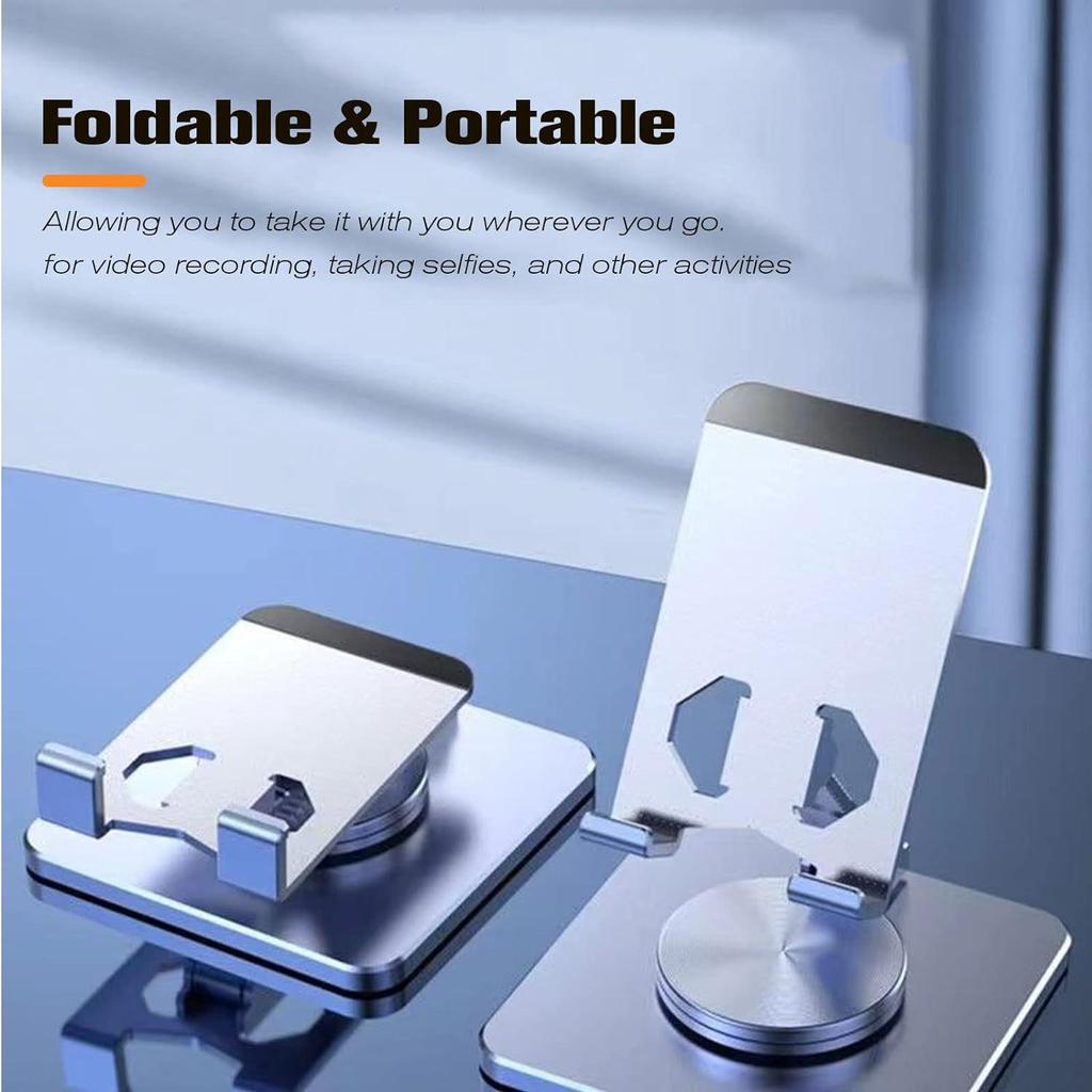 360° Rotatable Foldable Phone & Tablet Stand - Portable Multifunctional Holder, Creative Gift