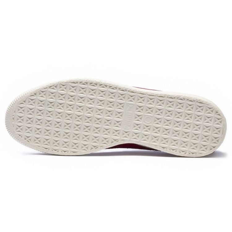 Puma Clyde From The Archive - Vaporous Grey Red Dahlia Unisex Sneakers 365319-01