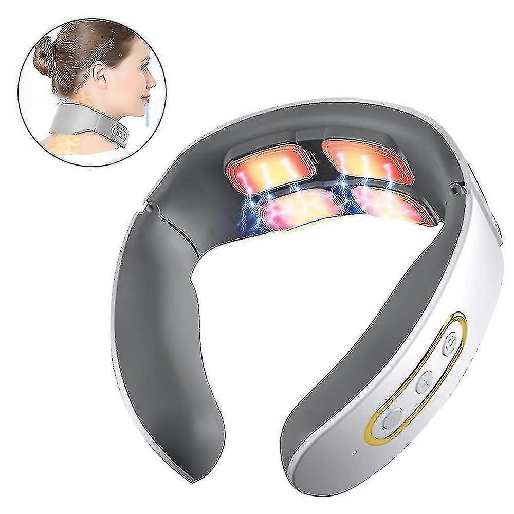 Neck Massager With Heat, Pain Relief With Deep Tissue Hands-free yu