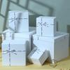 Large Square Solid Color Birthday Gift & Souvenir Box with Handle