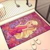 Barbie Print Rug, Washable Floor Carpet, For Entryway Dorm Laundry Room Office Study, Home Decor Birthday Christmas Gift