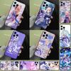 Genshin Impact Sangonomiya Kokomi Funda Case For iPhone 14 15 16 Pro Max 11 12 13 Pro Max Mini XR 16 15 Plus 16e Phone Cover