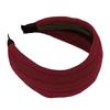 Women Retro Headband Elastic Design Wide Hair Hoop Adjustable Fit Lightweight Comfortable Hair Accessory
