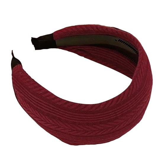 Women Retro Headband Elastic Design Wide Hair Hoop Adjustable Fit Lightweight Comfortable Hair Accessory