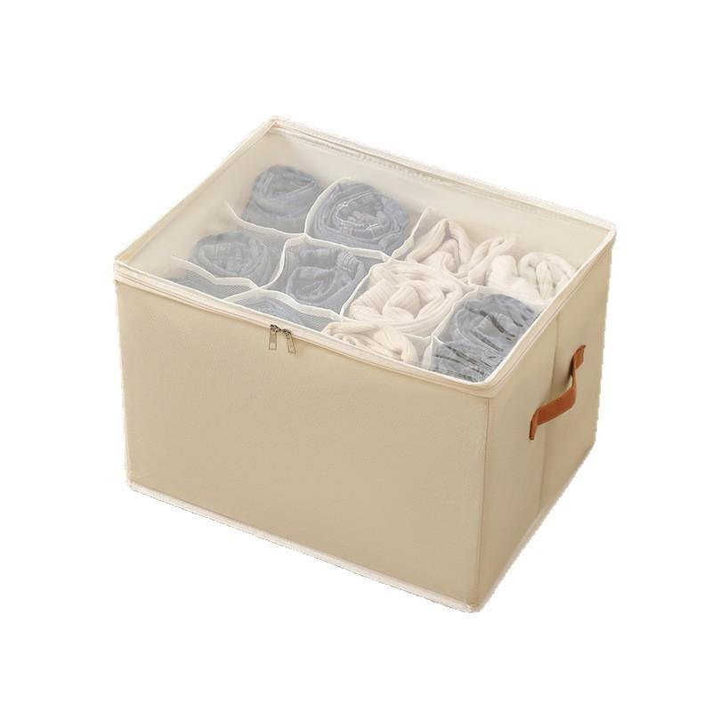 1 Stück Faltbarer Schuhorganizer - Robuste staubdichte Nylonbox mit transparenter Vorderseite und stapelbarem Design für Schrank/Bett/Reise, platzsparend