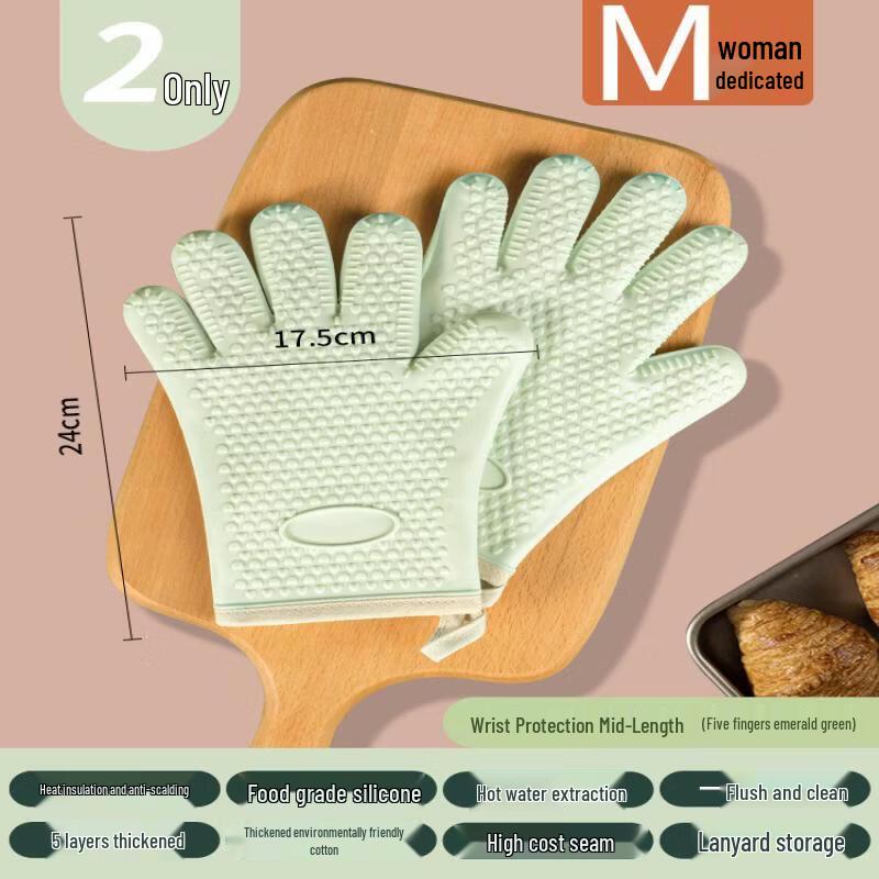 Heat Resistant Kitchen Oven Mitt