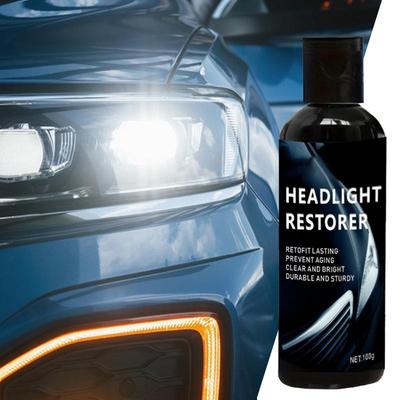 Car Headlight Cleaner 100g Car Headlights Cleaner And Restoration Car Headlight Repair Fluid Headlight Cleaners Car Headlight