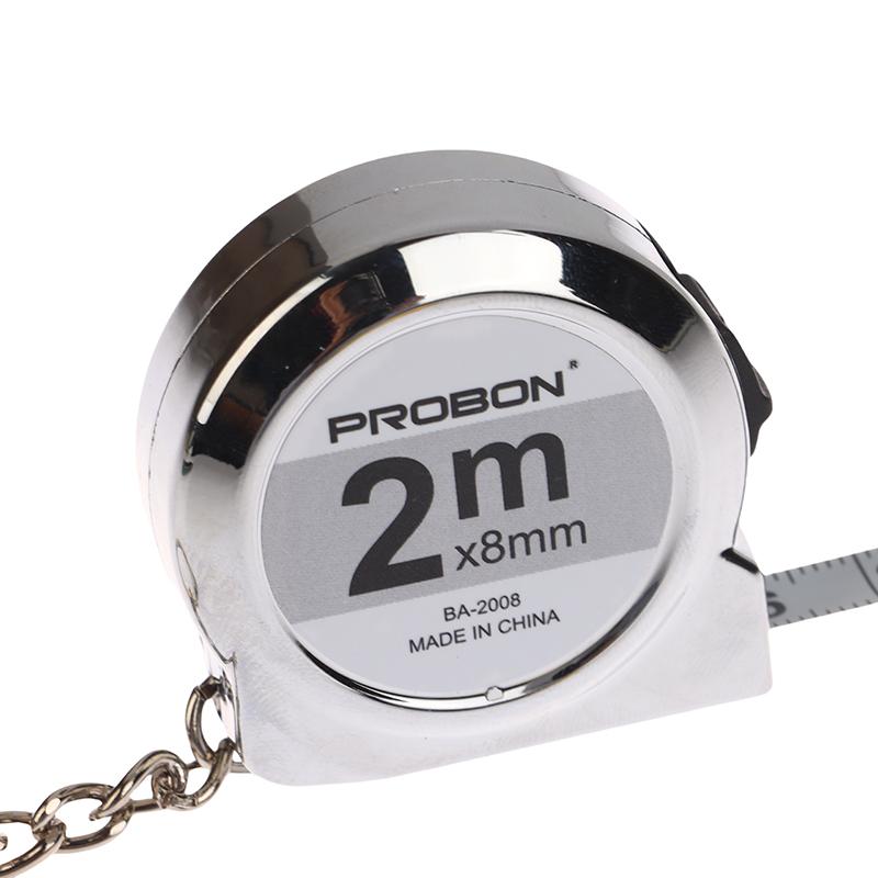 Mini Small Portable Tape Measure Portable Key Chain 2 M Ruler Household Steel Tape Measure
