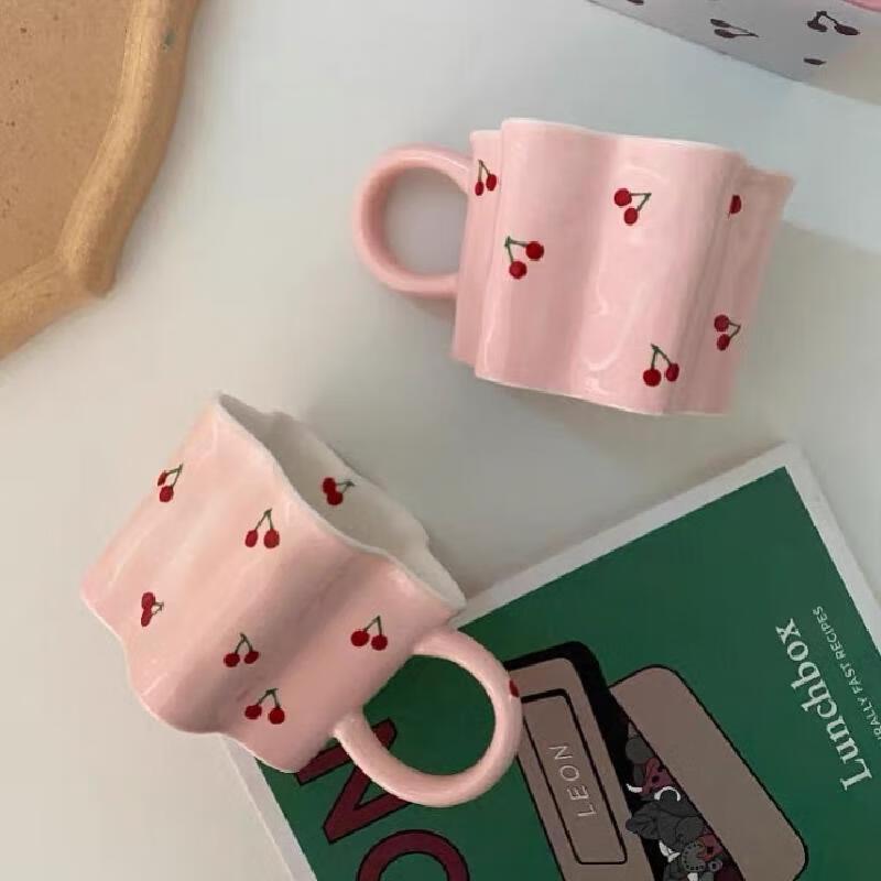 Changqi Cherry Ceramic Mug
