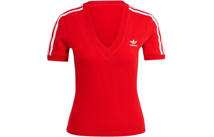 Adidas Originals Adicolor 3-Stripes V-Neck Slim Tee IR8116 M