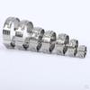 10 Stück-100 Stück Schlauchschellen Einohr Stufenlos 5,3-60mm 304 Edelstahl Schlauchschellen Cinch-Schellenringe zum Abdichten von Arten von Schläuchen