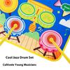 6612 3 in 1 Kids Musical Dance Mat Piano Drum Play Mat Educational Toy for Early Learning