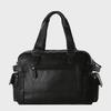 Men's Soft Leather Shoulder Messenger Bag - Large Capacity Business Casual Handbag for Travel