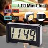 Portable Electronic LCD Screen Digital Clock Calendar Table Clock Mini