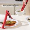 Heatproof Handle Bowl Holder Clamp Heat Resistant Plates Tongs Anti Scalding Hot Dish Gripper for Commercial Use