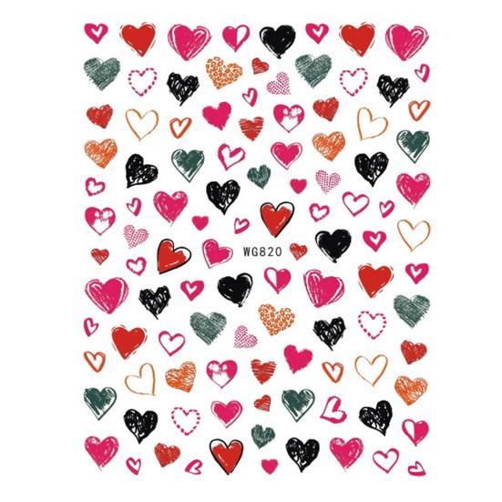 

Удобные аксессуары для ногтей в форме сердца, отличная липкость своими руками S