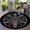 1pc Office Carpet Chair Mats Baphomet Satanic Symbol Perfect for Decorating Office Chairs, Living Rooms, Or Bedrooms.YDT167