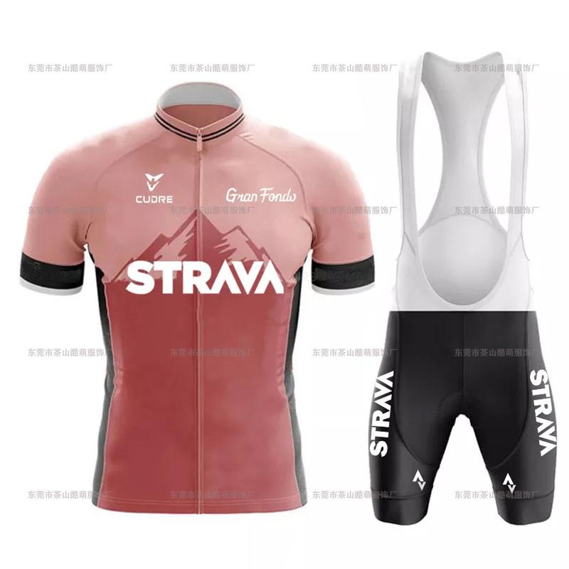 Îmbrăcăminte pentru ciclism, Îmbrăcăminte pentru ciclism, Set cu bretele cu mânecă scurtă, Îmbrăcăminte cu uscare rapidă pentru exterior, Bicicletă de șosea 2026 Set de îmbrăcăminte pentru ciclism respirabilă de vară