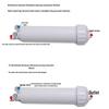 Universal RO Membrane Housing for Home Water Purifier - Compatible with 1812/2012/3012/3013/2812 Models