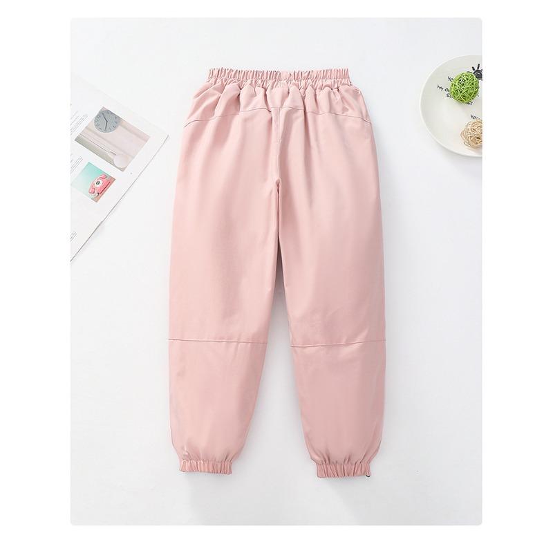 Kids Unisex Windproof Fleece Lined Water Resistant Sports Outdoor Pants