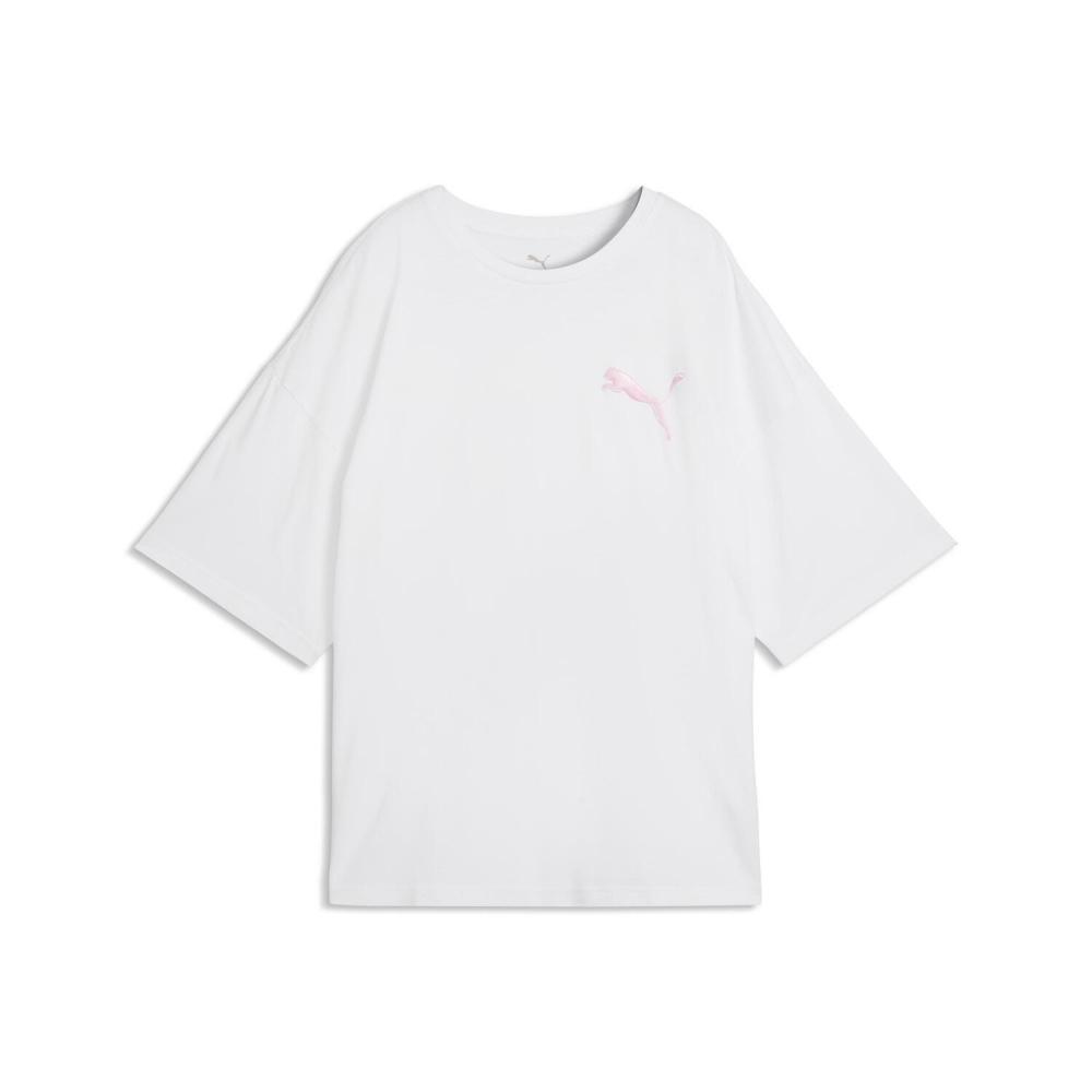 Puma W Графическая оверсайз футболка 636788 02Wh S